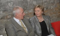 John Paul Hanley and Minister Fitzgerald